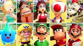Thumbnail: Mario Tennis Fever - All Character Failure Animations