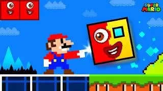 Thumbnail: Super Mario Bros. But Everything Is Custom Geometry Dash!