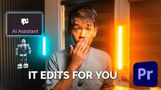 Thumbnail: Premiere's New AI Assistant EDITS Your Video FOR YOU (+ New Generative Media Tool)