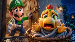 Thumbnail: Luigi Adopts a Baby Koopa... But It Was Made by Kamek 😨👶 Super Mario Odyssey Story