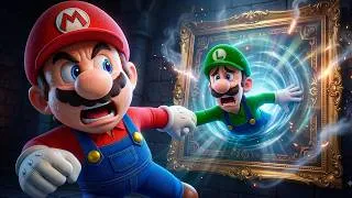 Thumbnail: Cursed Painting Swallows Luigi... Bowser Traps Everyone Inside 🎨😨 Super Mario Odyssey Story