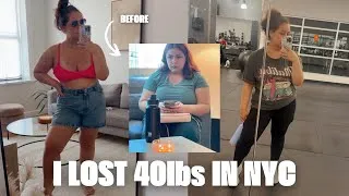 Thumbnail: I gained 40lbs living in NYC | here is how I lost it
