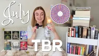 Thumbnail: tbr jar and spinning wheel choose my july tbr 📖