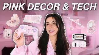 Thumbnail: Reviewing Every Pink Tech & Decor Item In My Room! 💗