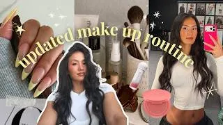 Thumbnail: updated make up routine while i answer ur questions ♡