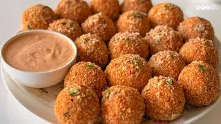 Thumbnail: Crispy Garlic Chili Potato Balls | Cheesy Potato Bites Everyone Loves