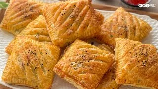Thumbnail: Back to School Lunchbox Ideas | Puff Pastry Cheesesteak Hot Pockets for Kids!