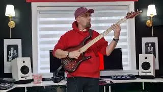 Thumbnail: Blackeyed Blonde - Red Hot Chili Peppers - bass cover BUT is drums bass and vocals only ! MTDSuper4