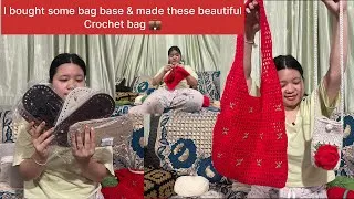 Thumbnail: I bought some bag base & made these beautiful crochet bag 💼/rima crochet 