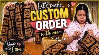 Thumbnail: Let’s make custom order with me/ rima crochet 🧶 