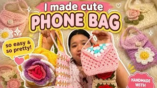Thumbnail: My new favourite crochet phone bag/rima crochet 🧶 