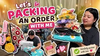 Thumbnail: Packing my biggest crochet order/ rima crochet 