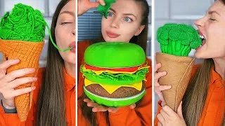 Thumbnail: CHOCOLATE FOOD vs REAL FOOD CHALLENGE! MARI ZD
