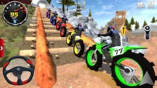 Thumbnail: Impossible Motocross Mega Ramp Racing Stunts 3D - Extreme Motor Bike Simulator - Android GamePlay #3