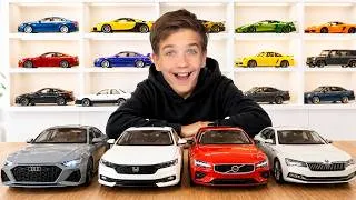 Thumbnail: Ultimate 1:18 Diecast Tour 🏎️ JDM Legends & European Supercars ASMR