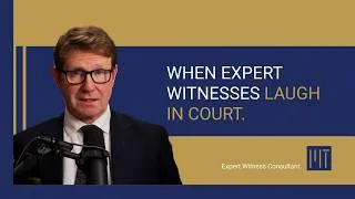 Thumbnail: When expert witnesses laugh in court.