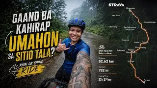 Thumbnail: Gaano kahirap Umahon sa Sitio Tala? Rain or Shine Solo Ride