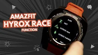 Thumbnail: HOW TO USE THE HYROX RACE FUNCTION ON THE AMAZFIT T-REX 3 | Step-By-Step Guide