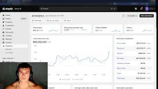 Thumbnail: how i print $42k/day with AI dropshipping (more addicting than gambling)
