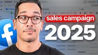 Thumbnail: Facebook Ads 2025 Tutorial – Build a Sales Campaign for Online Store (Strategy, Structure, Setup)