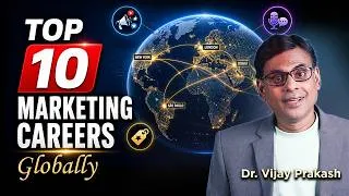Thumbnail: Top 10 Marketing Careers in 2026 | Best Global Jobs After MBA I Career Guide