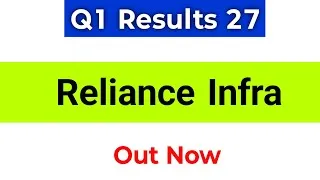 Thumbnail: Reliance Infra Q1 Results 2027 | Reliance Infra Share Latest News | R Infra Results | R infra