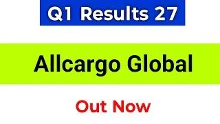 Thumbnail: Allcargo Global Q1 Results 2027 | Allcargo Global Share Latest News | Allcargo Global Results