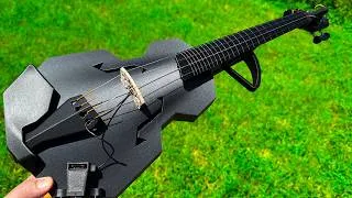 Thumbnail: Open-Source 3D Printed Violin – It Has Frets!