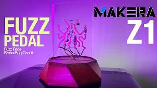 Thumbnail: I Built a Guitar Fuzz Pedal from Brass and Acrylic | Makera Z1 Review