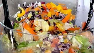 Thumbnail: How to make a Quick Tasty Tossed Salad (Vegan)