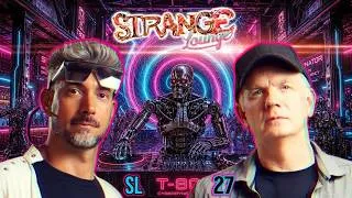 Thumbnail: STRANGE LOUNGE podcast on YouTube channel DJ CURIOUS ✅