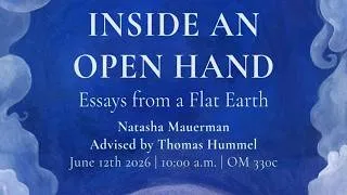 Thumbnail: Inside an open hand - Essays from a Flat Earth - Natasha Mauerman narrated by Mark Sargent ✅