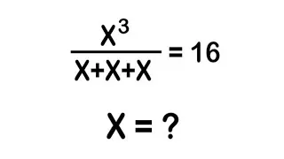 Thumbnail: Find X=? l German math olympiad question l olympiad mathematics 