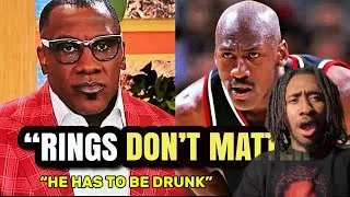 Thumbnail: GEN Z REACTS TO SHANNON SHARPE GETS EMBARRASSED IN GOAT DEBATE SAYS LEBRON 4-8 IN THE FINALS BETTER!