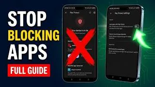 Thumbnail: Play Protect Blocking or Removing Your Apps? Fix It! | How To turn OFF Play Protect on Play Store.
