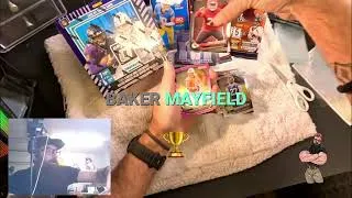 Thumbnail: Badass Baker Mayfield Pink Prism Card Pull! Rookie Gold!