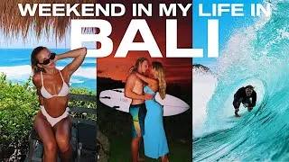 Thumbnail: a weekend in my life in BALI VLOG 2: (i went foil surfing, tide pools, jet skiing, & more)