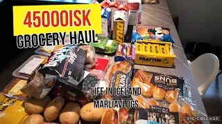 Thumbnail: How much does it cost to feed a family of 4 in Iceland: 45,000isk grocery haul