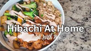 Thumbnail: Cook With Me | Hibachi Chicken Bowl | High-Protein Dinner at Home | Easy Recipe