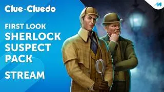 Thumbnail: CLUE/CLUEDO: SHERLOCK SUSPECT PACK | First Look with the Devs