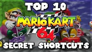 Thumbnail: TOP 10 Secret Shortcuts in Mario Kart 64 | Nintendo 64 [Original Capture] (All 8 Characters)
