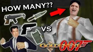 Thumbnail: The Weakest Weapons vs. Jaws in 007 Goldeneye | Nintendo 64 [Original N64 Capture]
