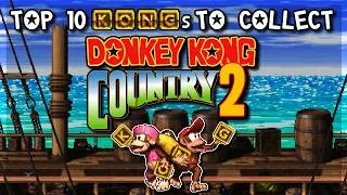 Thumbnail: TOP 10 Toughest KONGs to Collect in Donkey Kong Country 2 | Super Nintendo [Original SNES Capture]