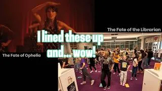 Thumbnail: "The Fate of the Librarian" and "The Fate of Ophelia" Side by Side