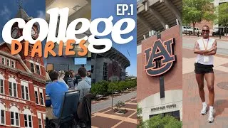 Thumbnail: COLLEGE DIARIES ep.1 | auburn orientation, transferring schools, leaving atlanta