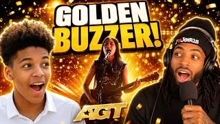 Thumbnail: Nene Royal FINALLY Gets Her GOLDEN BUZZER! | “Black Hole Sun” AGT Reaction
