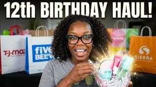 Thumbnail: I Went Shopping at TJ Maxx,  Five Below and Sierra for my daughter's 12th Birthday Prep!
