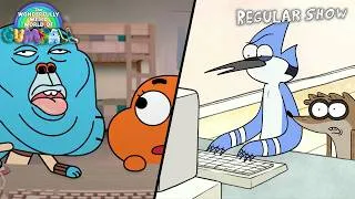 Thumbnail: funky ehh - twwwog x regular show animation