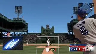 Thumbnail: Polo Grounds dead center homerun Mlb the Show 24. (514 ft)