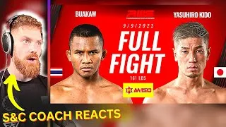 Thumbnail: Buakaw vs. Yasuhiro Kido l Full Fight Reaction